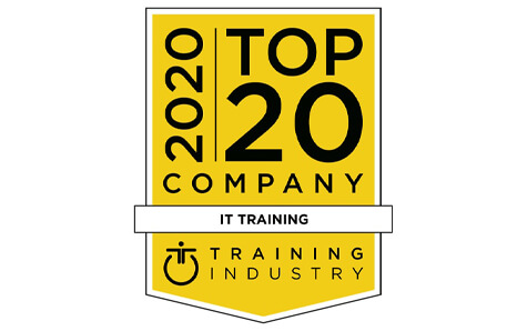 Named  one of 2020’s Best IT Training Companies